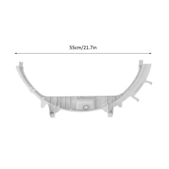Dryer Bearing Kit WE49X20697 & WE12X83 Replacement Plastic Idler Pulley